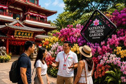 Chinatown, UNESCO Botanic Gardens & Orchid Garden Tour - Image 2