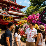 Chinatown, UNESCO Botanic Gardens & Orchid Garden Tour