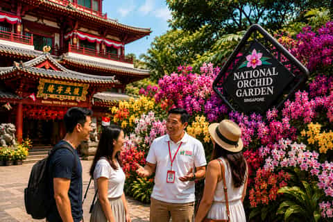 Chinatown, UNESCO Botanic Gardens & Orchid Garden Tour - Image 3