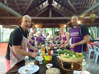 Krabi, clase de cocina en la escuela de cocina Thai Charm con comida - Hizvo