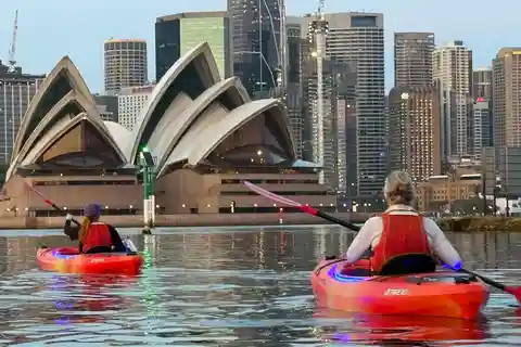 Sydney - en kajaktur Guidad tur i kajak i Operahuset och hamnen