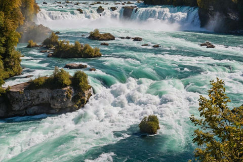 Viagem particular de Zurique para as maiores cataratas do Reno na Europa