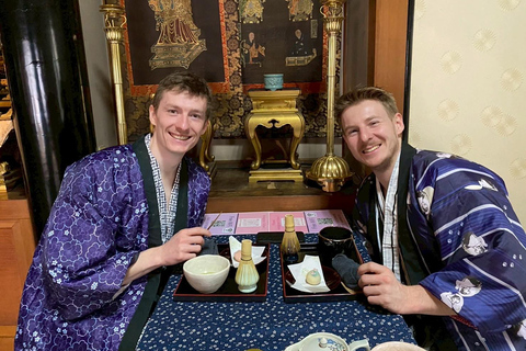 Osaka Temple : massage, méditation zen et expérience du matcha / 120Temple d'Osaka : massage, méditation zen et expérience du matcha / 120