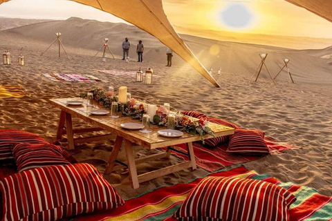 Private picnic in Huacachina