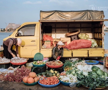 Dong Hoi: fietstocht van een halve dag met proeverij van street food