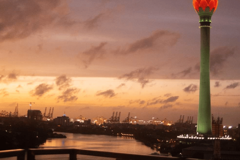 Colombo: Go-Karting and Lotus Tower Dinner with Hotel Pickup