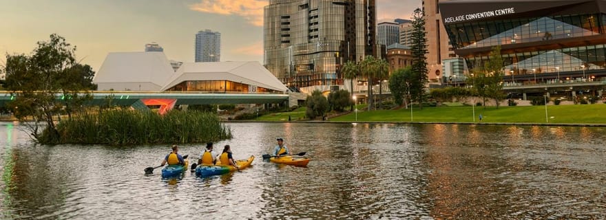 Adélaïde : Expérience de kayak en ville