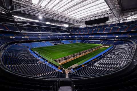 Guided tour inside Santiago Bernabéu Stadium in Madrid
