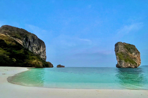 De Krabi: Excursão à Ilha Hong e Ko Pak Bia com jantar ao pôr do sol