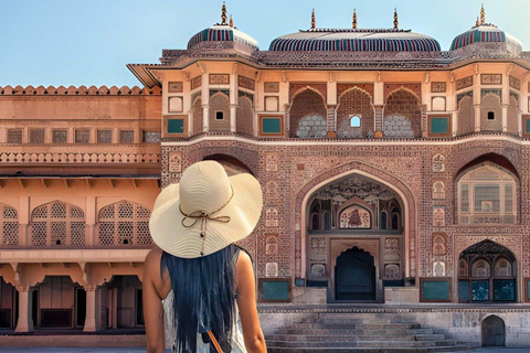 Jaipur: Private Full Day City Tour with Guide & 5* Lunch Jaipur: Full-Day Sightseeing Tour By Car with Guide