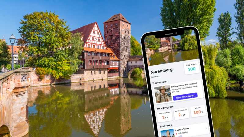 Nuremberg: Jogo de Exploração e Tour Guiado no seu telefone