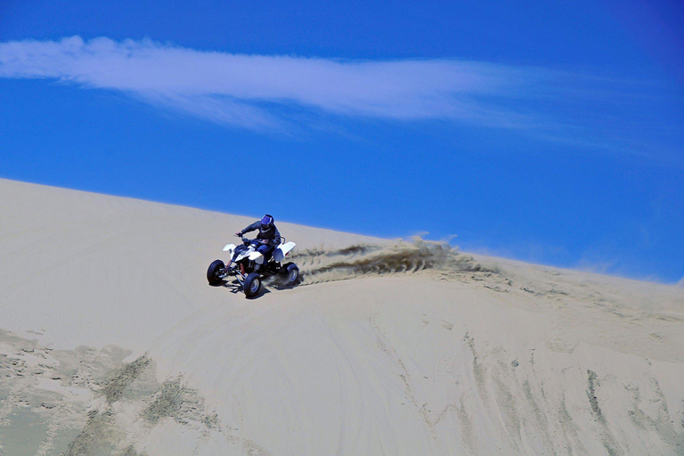 Au départ d'Agadir ou de Taghazout : Excursion dans les dunes en quad ATV et Safari à vélo