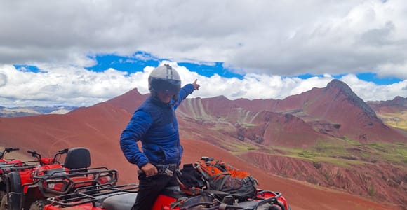 From Cusco: Rainbow Mountain and Red Valley ATV Adventure