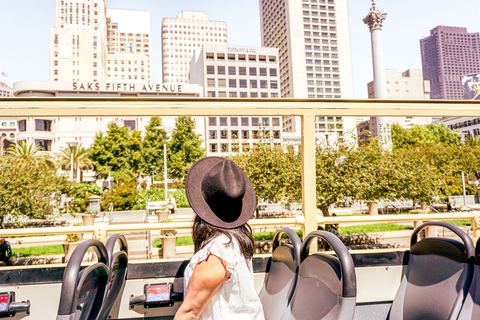 San Francisco: Big Bus Hop-On Hop-Off Sightseeing Tour2-Day Ticket