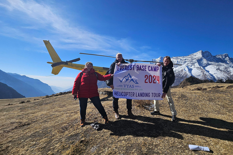 Everest Base Camp Helicopter Tour with Landings from KTM