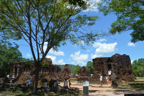 From Hoi An/Da Nang: Tour My Son Sanctuary with car and Boat Private tour : Hoi An or Da Nang Pickup