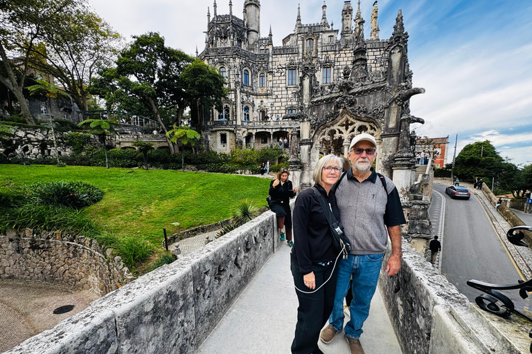 Sintra tour Pena Palace, Moorish, Regaleira & Cabo da Roca Small Group Tour