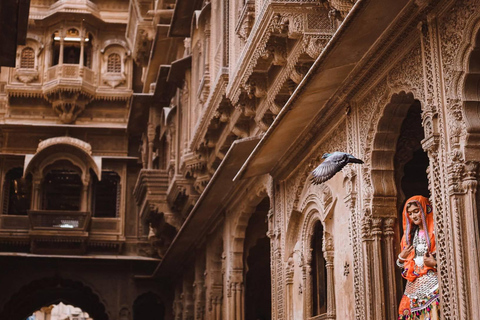 From Delhi: Jaipur & Amber Fort Guided Tour by Private Car Tour With Private Car, Driver, Guide and Entrance Tickets