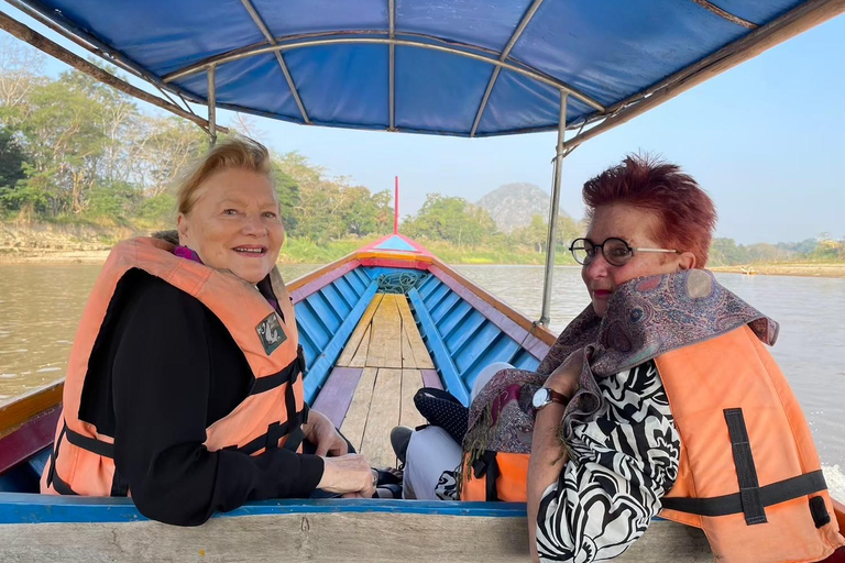 Chiang Rai Nature Escape Mae Kok River Trip and Hot Springs Chiang Rai Nature Escape by Private Van (Up to 8 Guests)