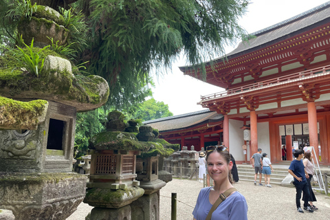 Nara: Halvdag med lokal guide – Big Buddha, hjort, helgedom, skogNara: Halvdag lokal guide- Stora Buddha, hjort, helgedom, skog