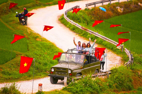 Pu Luong Jeep Tour: S-Curve, Rice Terraces & Lan Village