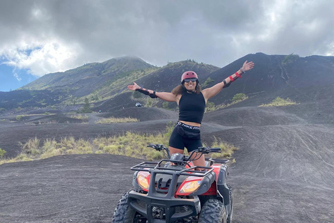Bali/Mount Batur: Sunrise Guided Jeep & ATV Black Sand Tour Guided Jeep Only (Meeting Point)