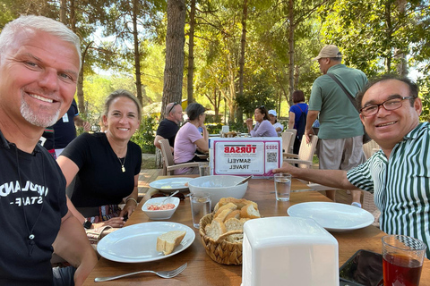 Visite privée d&#039;Ephèse au départ de Kusadasi. Bain turc opt