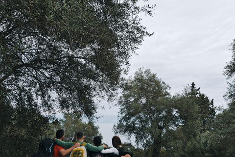 Corfu: Guided Hiking Tour of Arkoudilas Beach and Forests