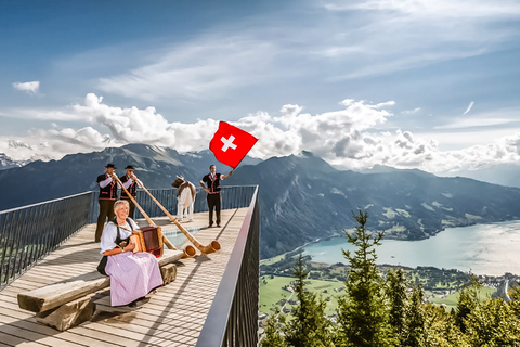 Interlaken: Bilet na kolejkę linową na Harder KulmInterlaken: Bilet na kolejkę linową do Harder Kulm