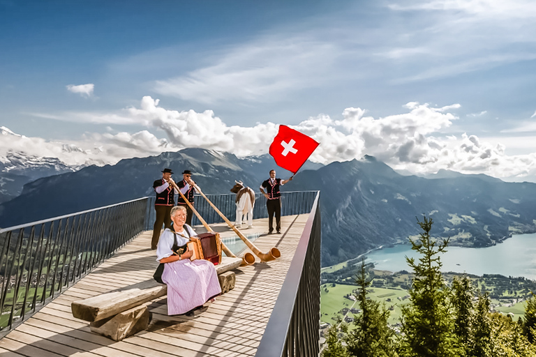 Interlaken: Bilet na kolejkę linową na Harder KulmInterlaken: Bilet na kolejkę linową do Harder Kulm