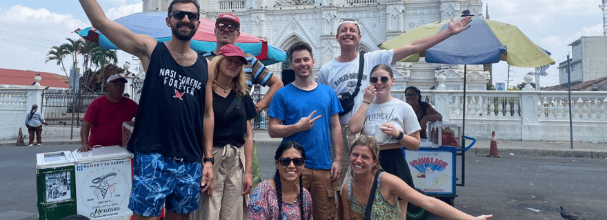 Visite à pied de Santa Ana, café, nourriture et histoire