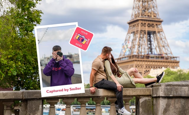 Parigi: Servizio fotografico privato alla Torre Eiffel