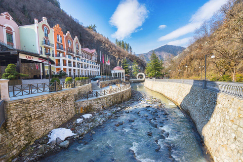 Au départ de Tbilissi : excursion guidée à Borjomi, Rabati et Vardzia