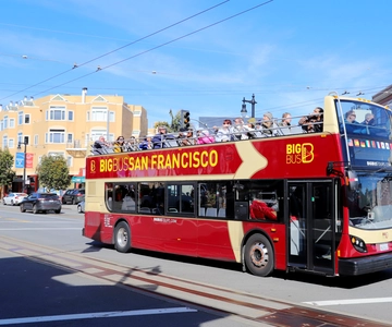 San Francisco: Alcatraz, traghetto e autobus Hop-On Hop-Off per 2 giorni