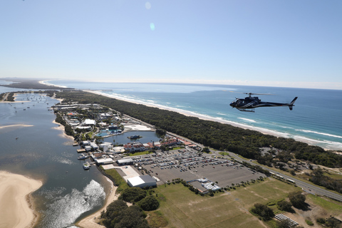 Goldküste: Sea World und Broadwater Scenic Helicopter Tour