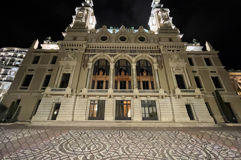 Monaco : visite nocturne privée avec le village d&#039;Eze et le casino