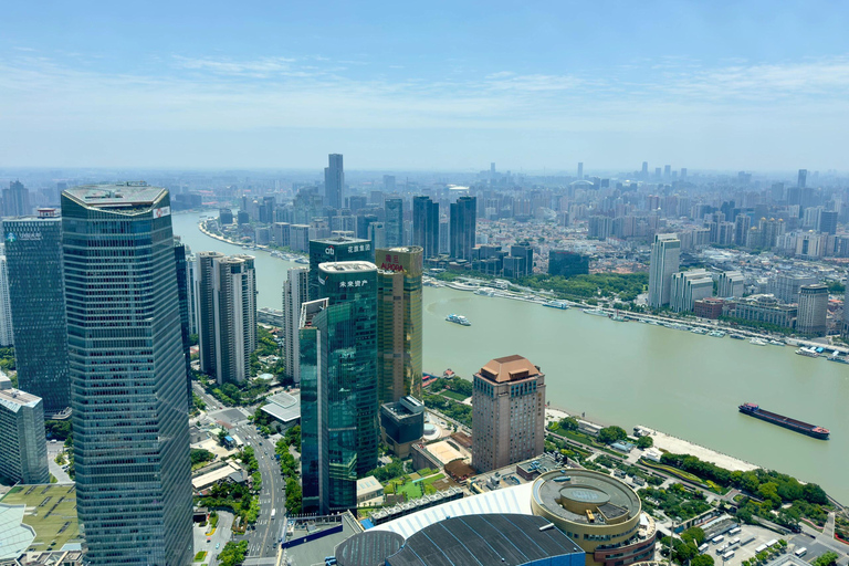 Shanghai: Oriental Pearl Tower Entry Ticket with Options 2-Sphere + 45-Min Huangpu River Cruise Ticket