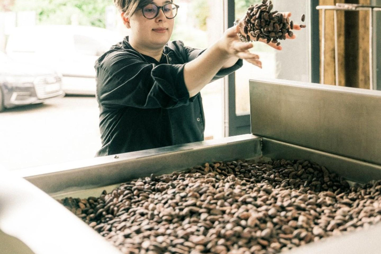 Visit of a real Bean-to-Bar chocolate factory in Brussels