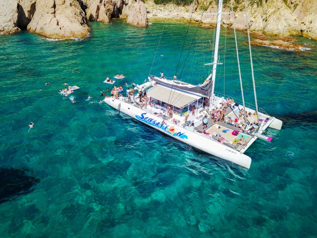 Visit Lloret de Mar Celebration Cruise with BBQ and Drinks in Costa Brava