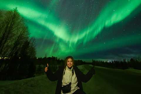 Guaranteed Northern Lights Tour — Small Group & Photography Rovaniemi: Northern Lights Hunt - 100% Money Back Guarantee