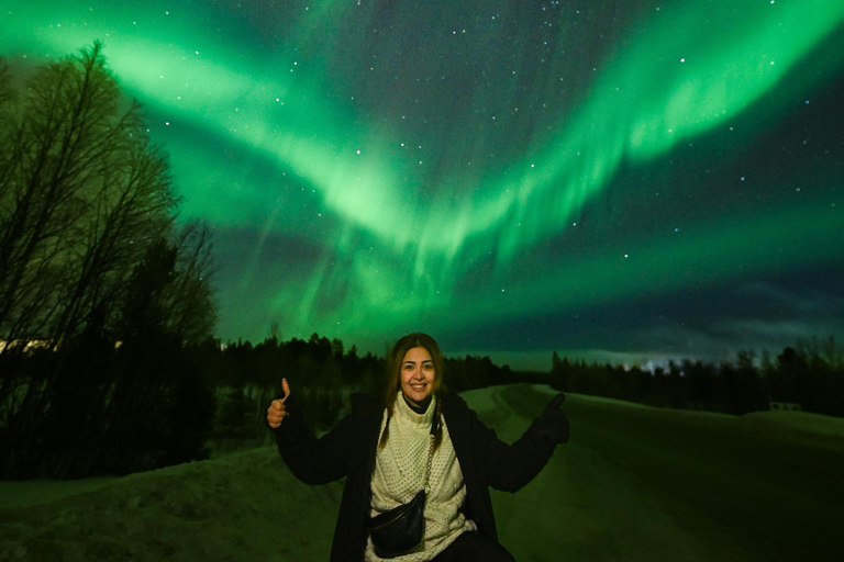 Guaranteed Northern Lights Tour — Small Group & Photography Rovaniemi: Northern Lights Hunt - 100% Money Back Guarantee