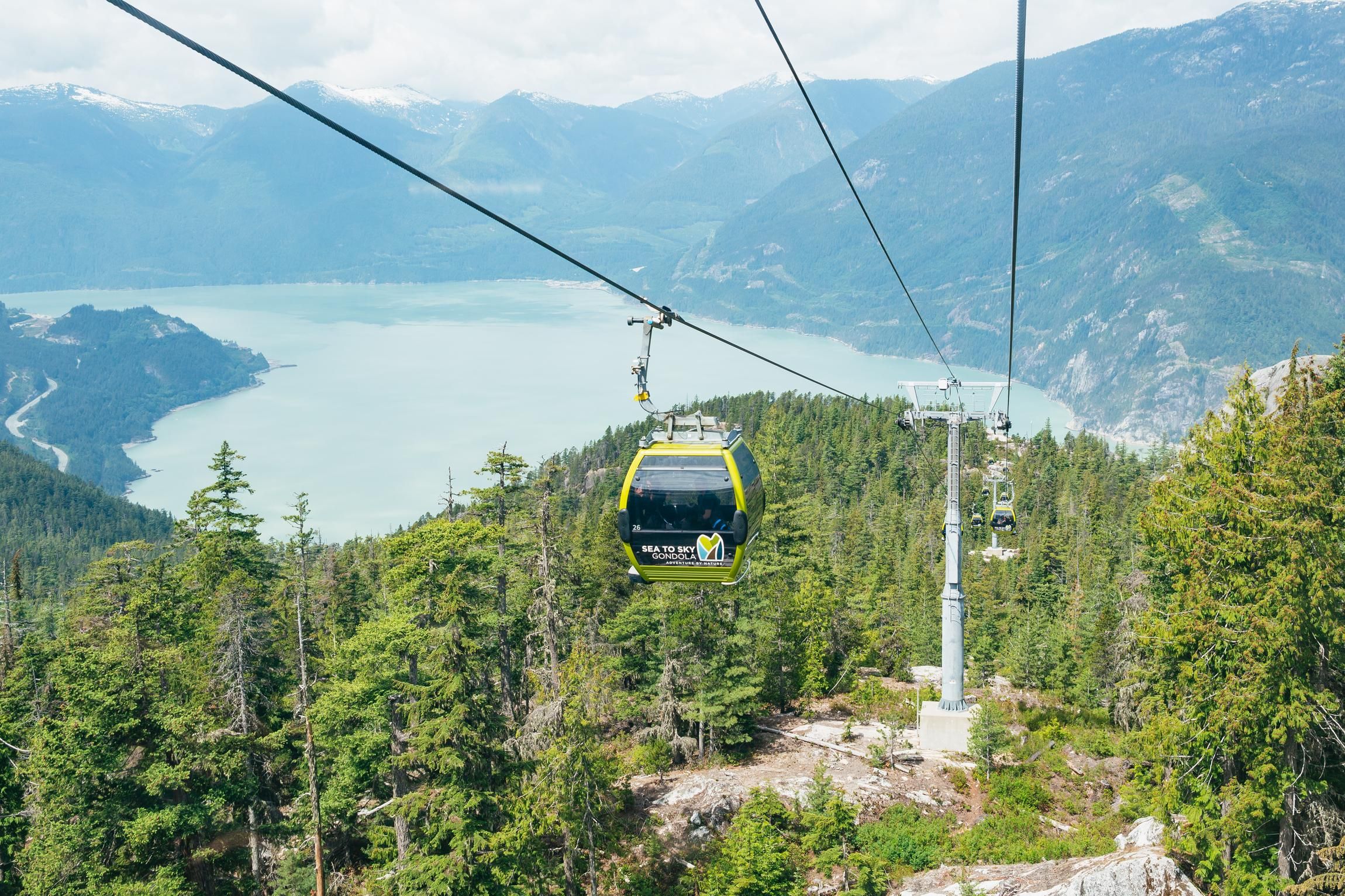 Ab Vancouver: Whistler, Sea to Sky Gondola und Shannon Falls