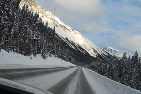 Translado privado de Banff/Canmore para o aeroporto de Calgary ou YYCPasseia num carro de luxo