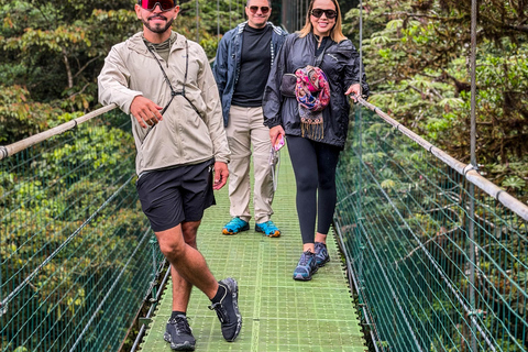 Monteverde Day Excursion from San José with Hanging Bridges Monteverde Day Trip from San José with Hanging Bridges