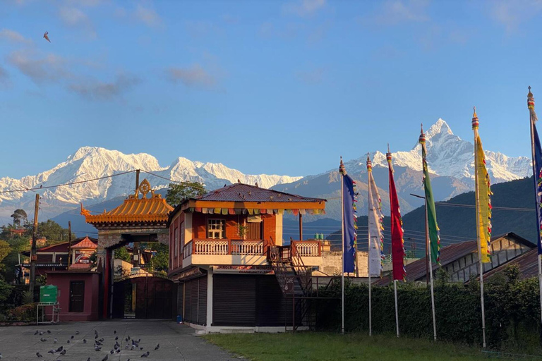 Pokhara: Guided Tibetan Monastery Tour with Afternoon Prayer