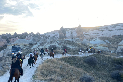 Cappadocia: 2-Hour Horseback Ride & 1-Hour ATV Tour Combo Cappadocia: 1-Hour Horseback Ride & 1-Hour ATV Tour Combo