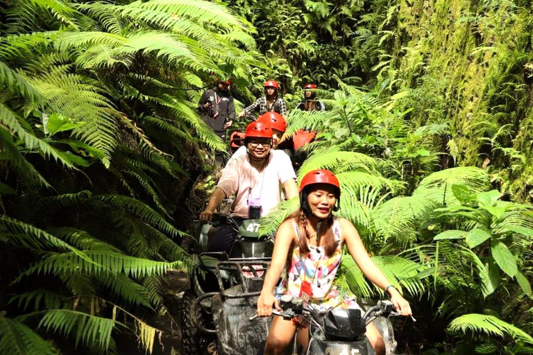 Ubud: Jungle ATV Adventure with Barong Cave & Rice Fields