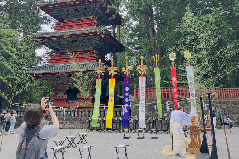 Tour privato di un giorno a Nikko con autista che parla inglese