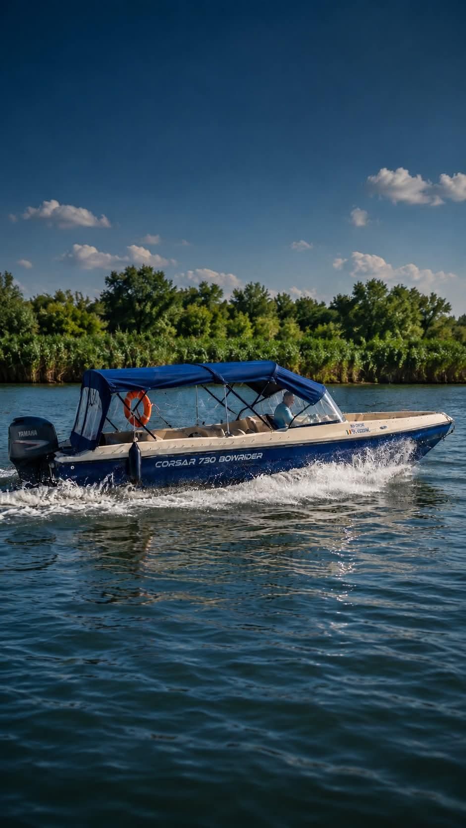 Tulcea: Authentische Bootstour im Donaudelta zum Dorf Mila 23