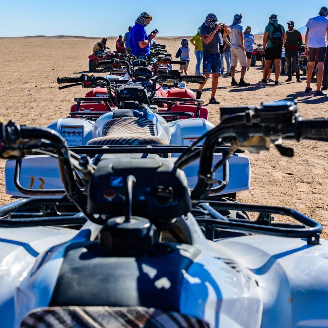 Van Agadir of Taghazout: ATV Quad Biking Safari Dunes Trip